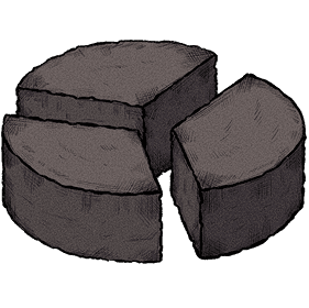Coconut Charcoal Flat/Brix
