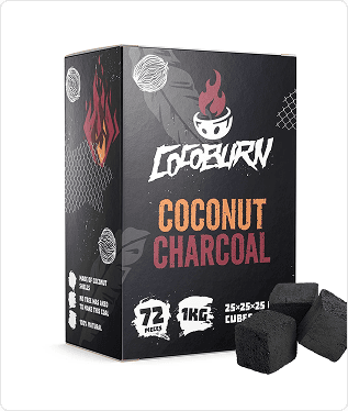 Coconut charcoal product box